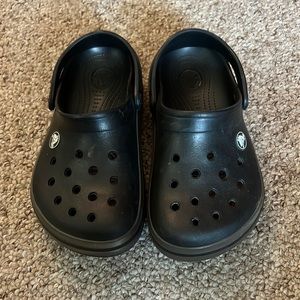 Kids CROCS Black and Gray Sz 1